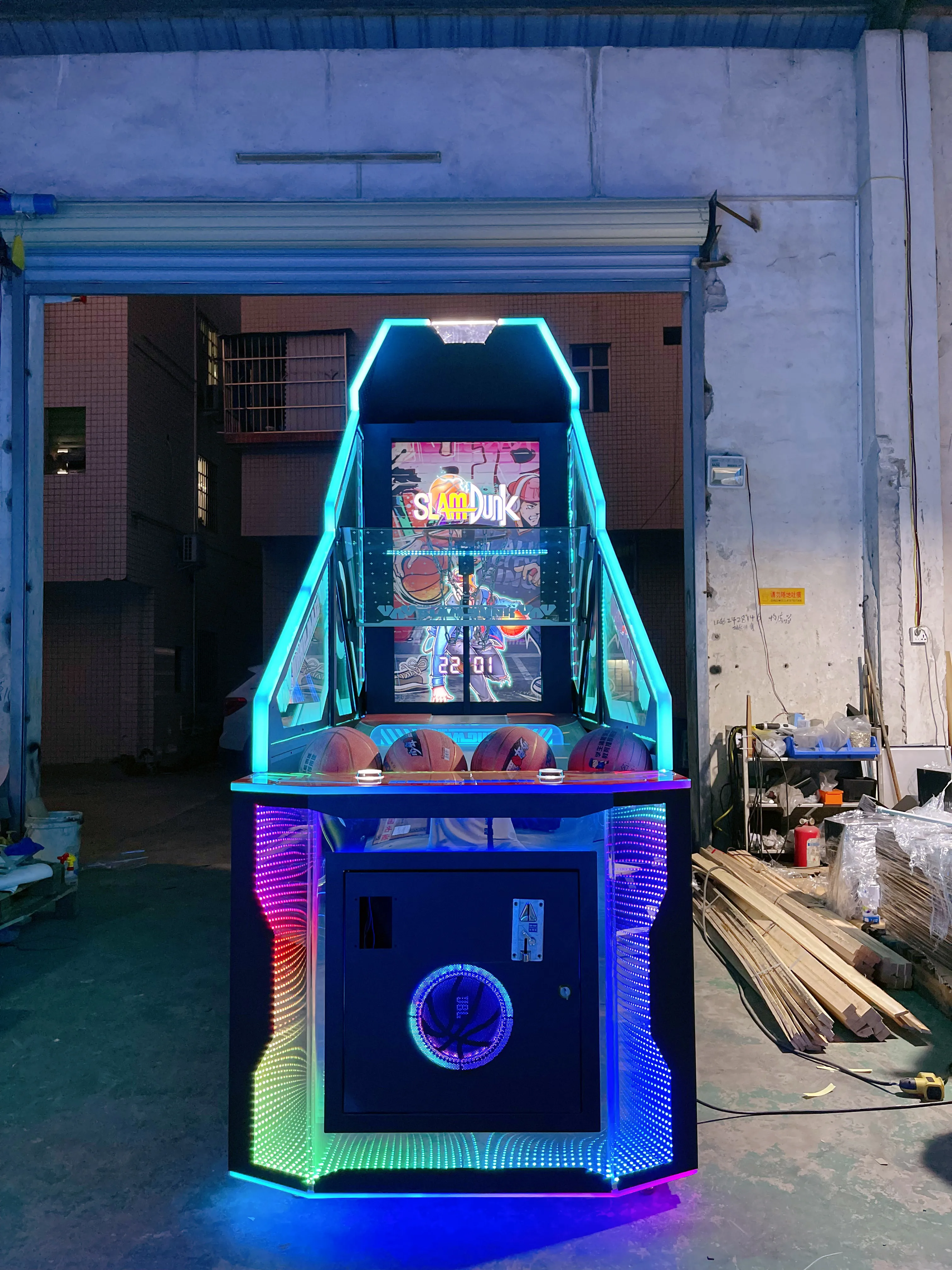 2024 Hot Sale Coin Operated Sports Game Machine Arcade Street Basketball Machine Indoor Arcade Street Game Machine