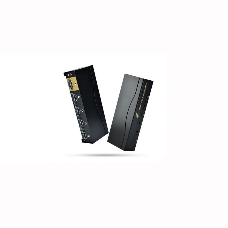 Factory 4 port vga switch 4 input 1 output VGA audio switch