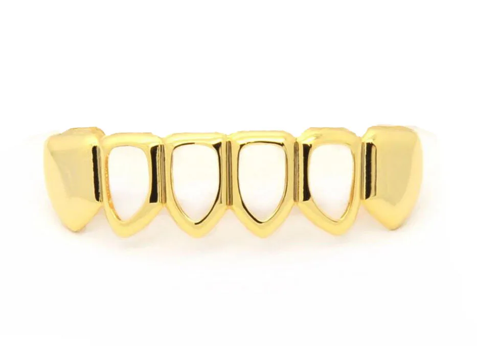 jewelry factory hot hip hop gold mens bling bling latest hollow teeth grillz