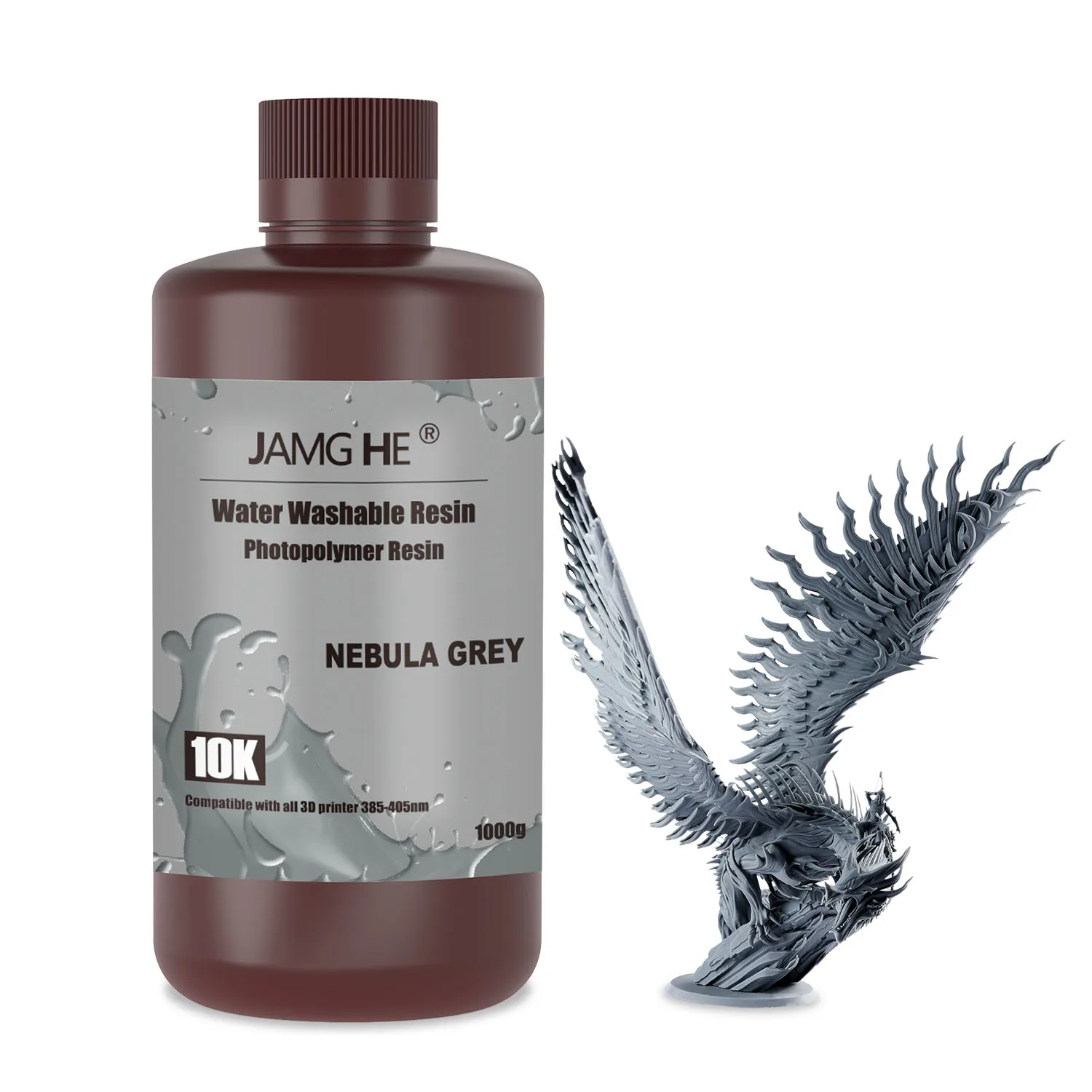3d printer UV water washable resin easy cleaning Super Low Odor Standard Resin for DLP/LCD/SLA