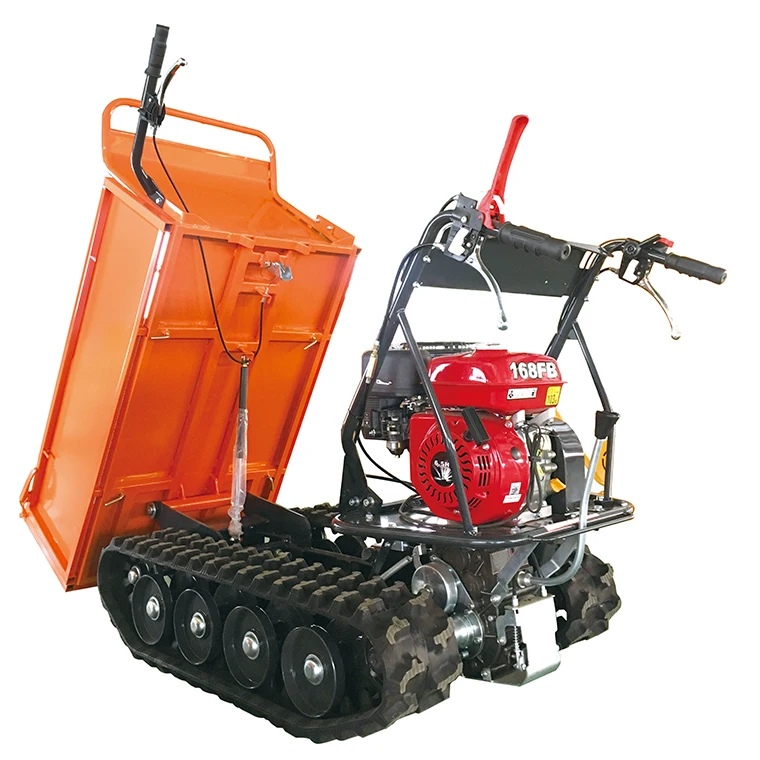 Garden Mini Dumper Truck Small Tipper Crawler Truck With Snow Shovel And Iron Wooden Fram Chinese Dumper Tipper Dump Truck