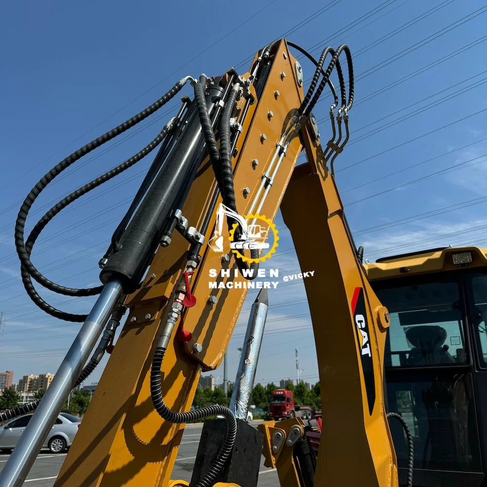 Used backhoe excavator loader 4x4 CAT420 CAT 420F 420F2 420E 428C 428F 430F 416F 416E backhoe loader Caterpillar 420f 4x4