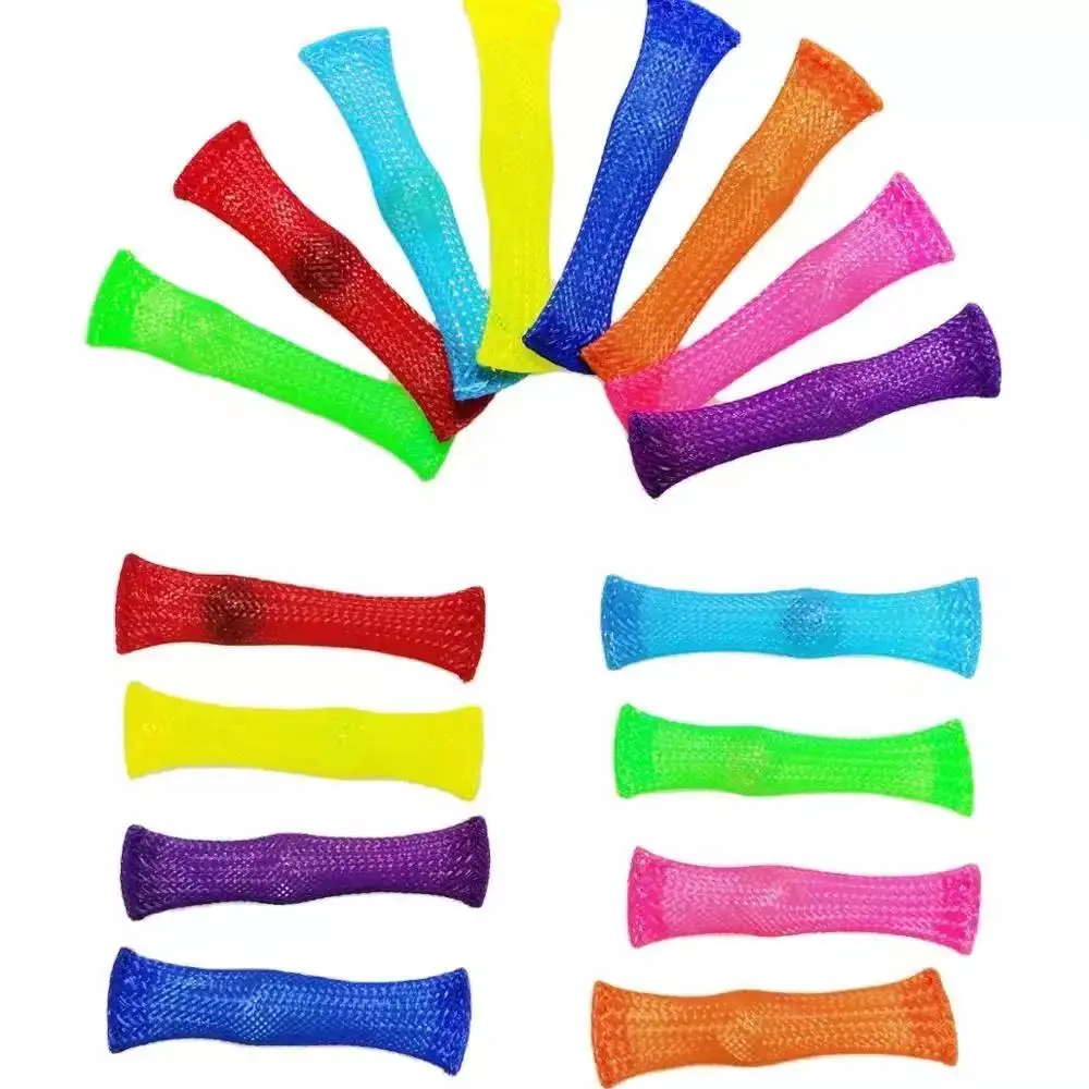 New Hot Relieve Stress and Anxiety Soothing Marble Fidget Toy Mesh And Marble Toy for Kids and Adults 2023