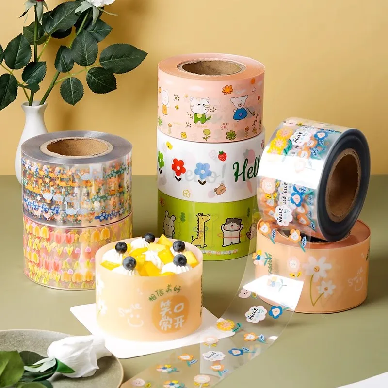 Kitchen Cake Surround Film Transparent Wedding Cake Collar Acetate