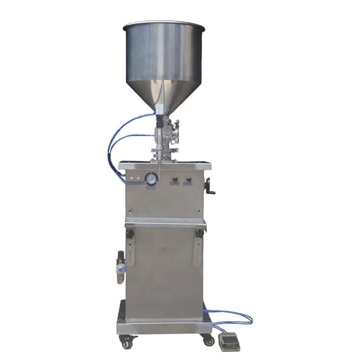 bottle semi-automatic Cans Sauce Tomato Food Canning Paste filling machine