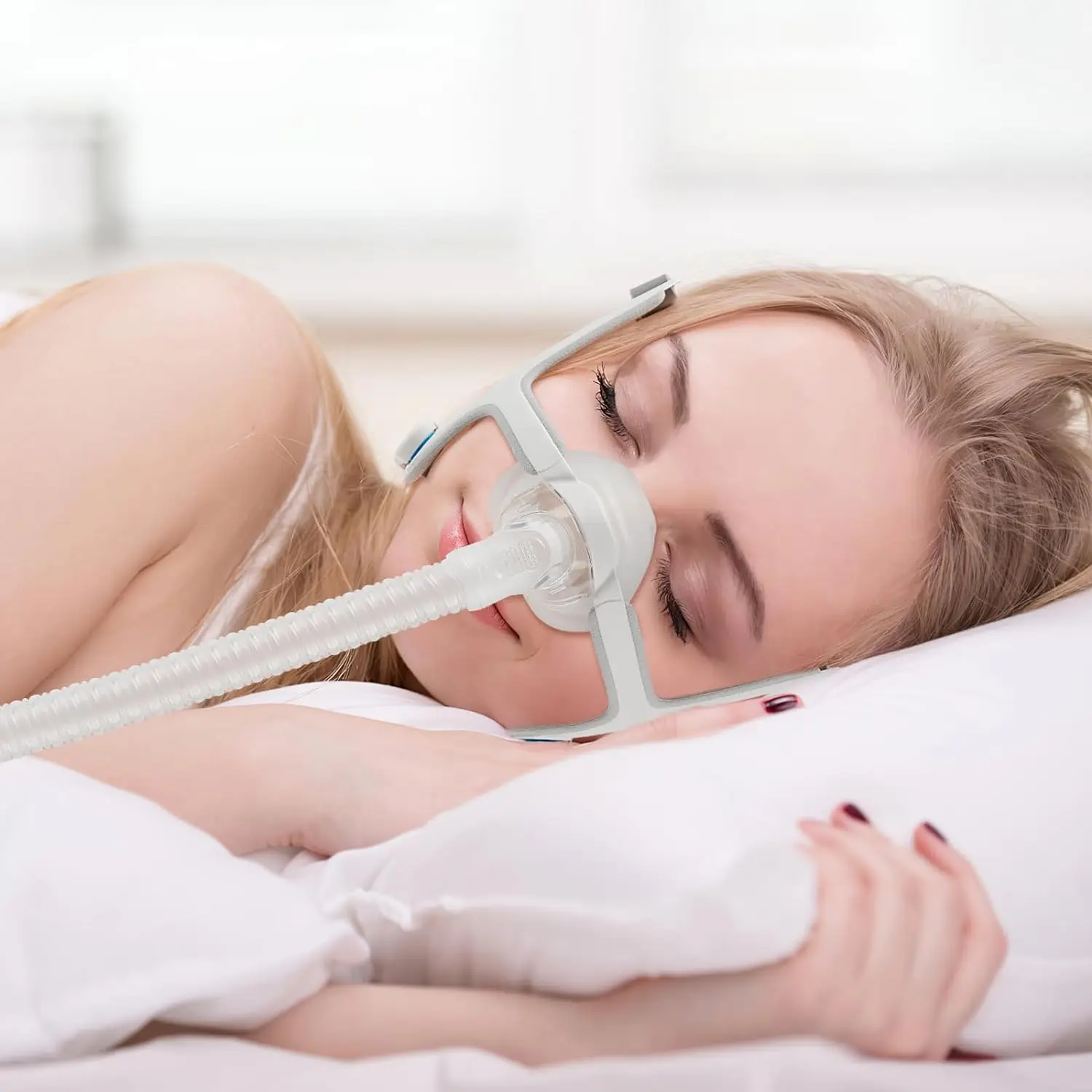 1pc Medium Size N20 Nasal Cushion Replacement for Resmed AirFit N20 Nasal Cushion,  Silicone CPAP Nasal Mask Cushion Replacement