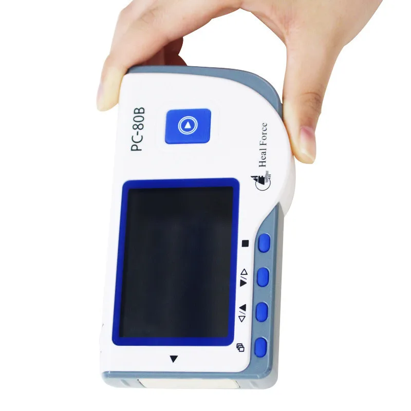 
Medical equipment Portable ekg Handheld 2.8 Corlorful Lcd Display 30S ECG Machine Price 
