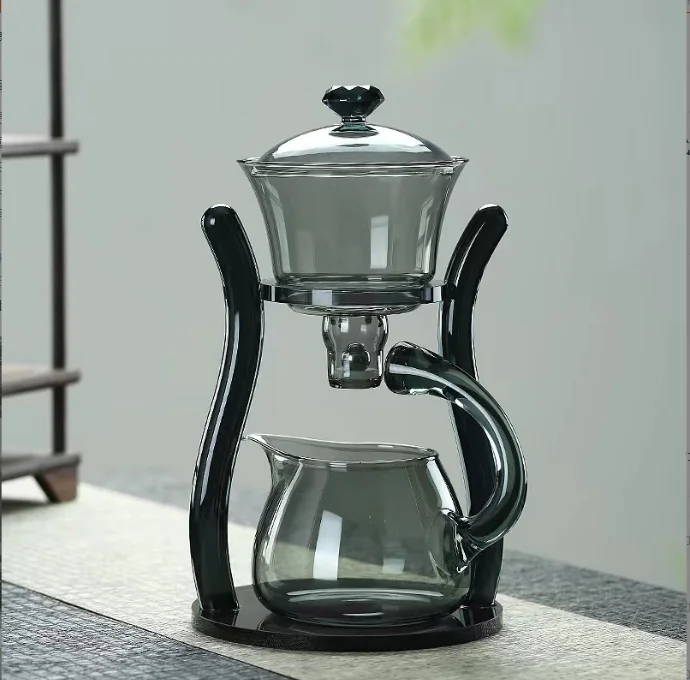 Heat-resistant Glass Teapot Deer Borosilicate Glass Teapots Set With Magnetic tea pots