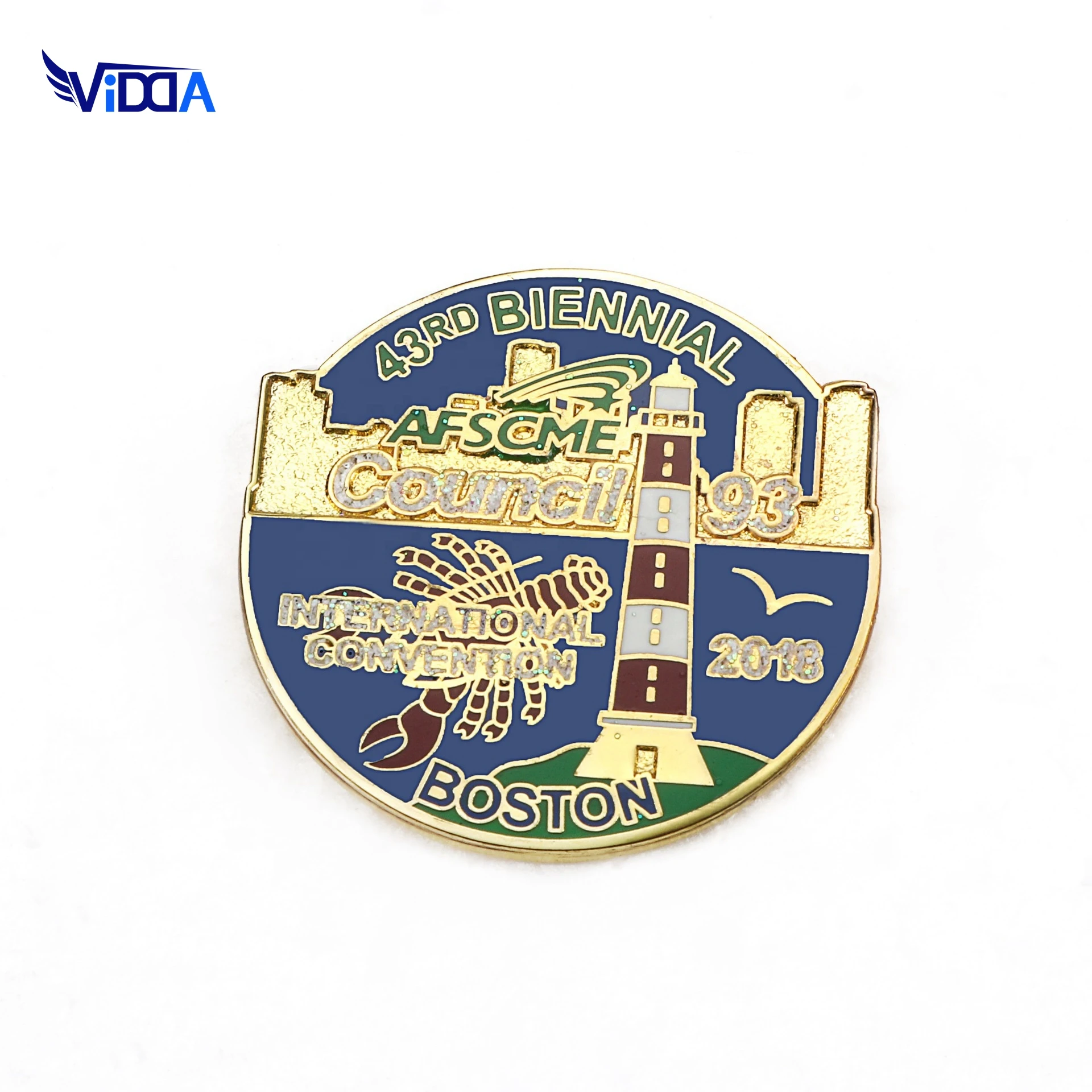 Небольшой минимальный заказ индивидуальный мультяшный Дизайн Жесткий Эмаль Блестящий металлический значок