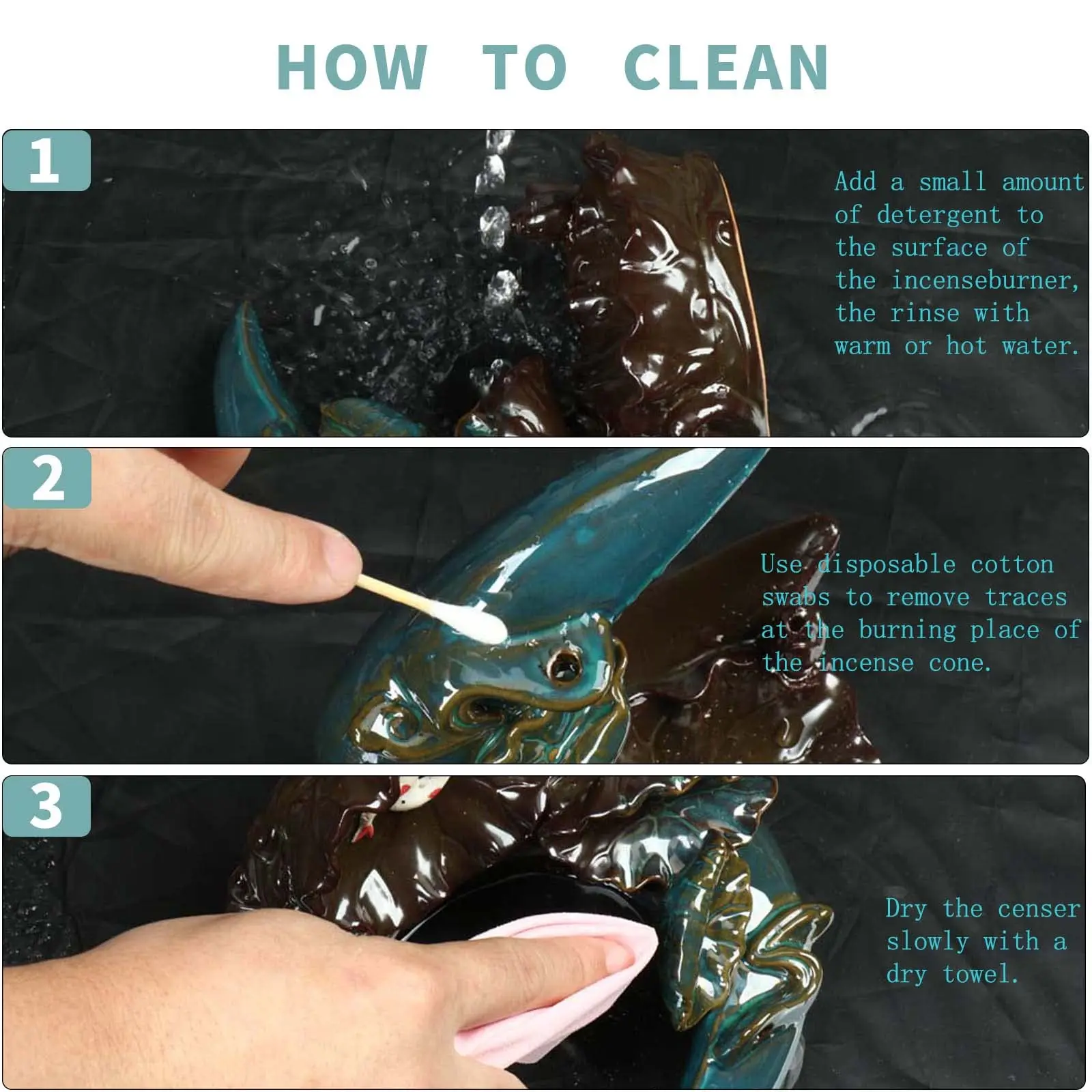 Agarbatti Stand Gas Refill Pen Incense Burner Wooden Pyramid Incense Holder