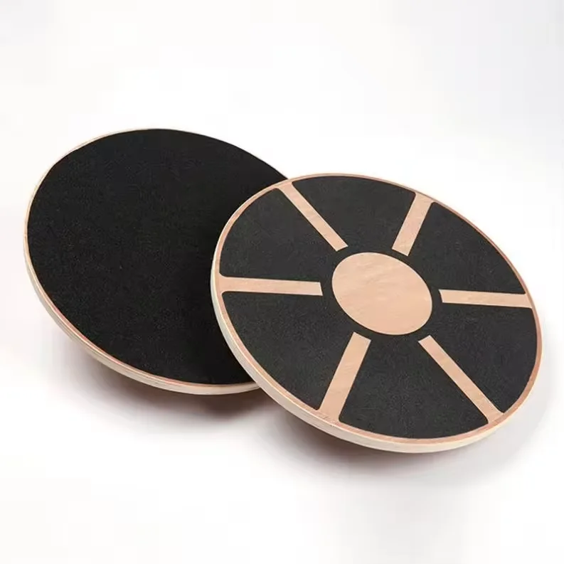 New Fitness Training Yoga Practice Wooden Swinging Balance Board