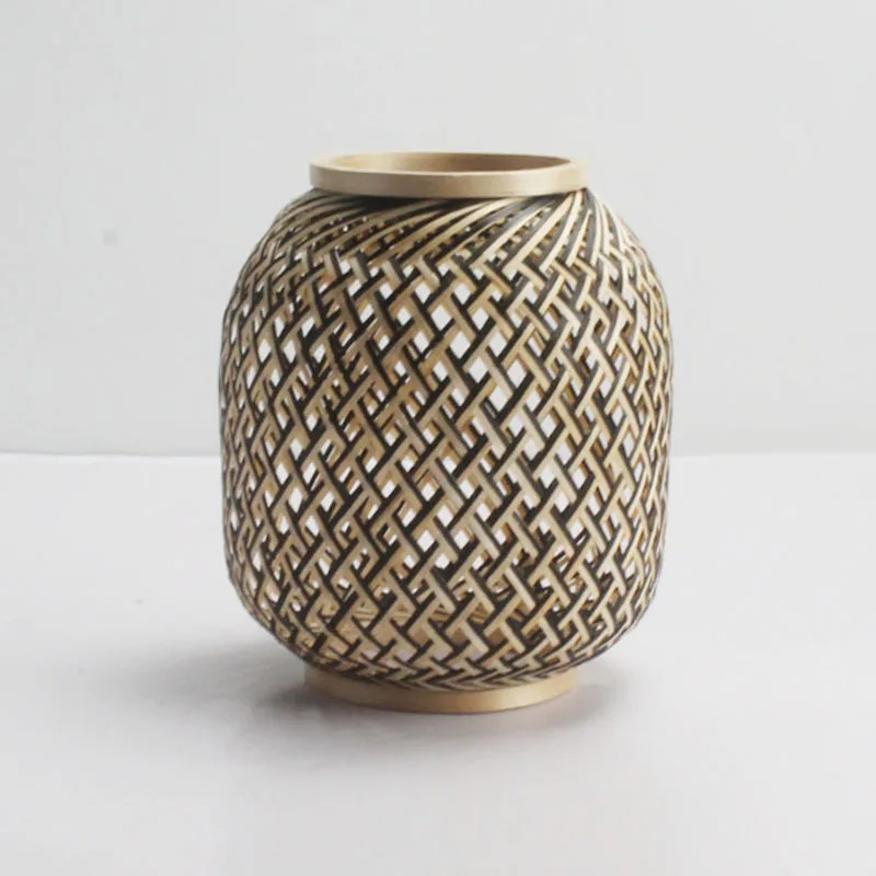 Садовая люстра, креативное освещение, чайный домик, бамбуковые фонари, художественные люстры, бамбуковый абажур