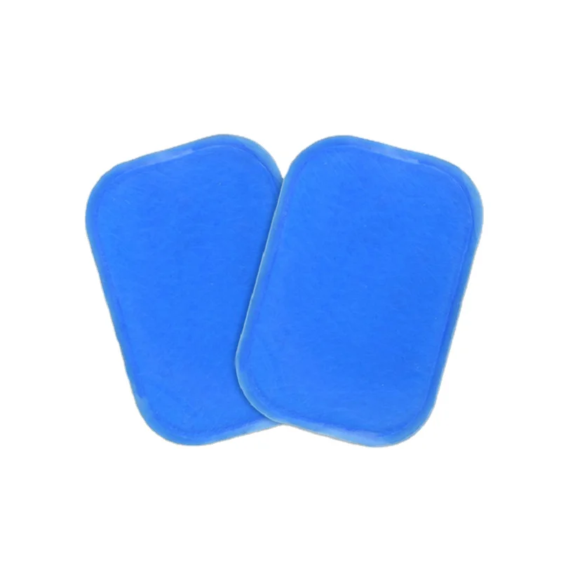 Abs Stimulator Gel Pads For EMS Abdominal Arm Leg Muscle Toner Gel Positioning Ems Abs Pads Silicone Conductive Rubber Tens