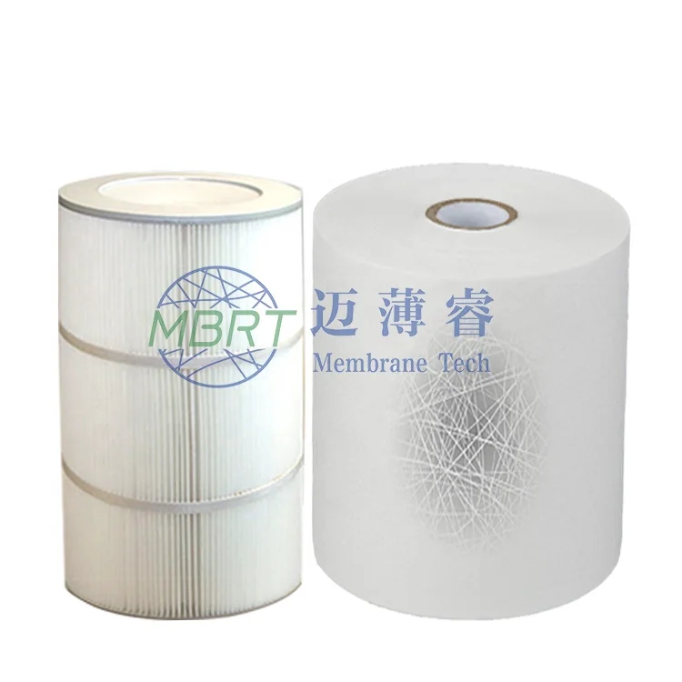 Customized fire retardant nanofiber polyester spunbond filament nonwoven fabric