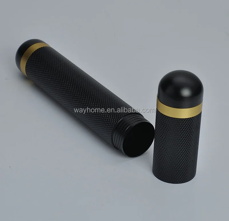 Aluminum Alloy Cigar Tube Cigar Moisturizing Tube Smoking Cigar Accessories
