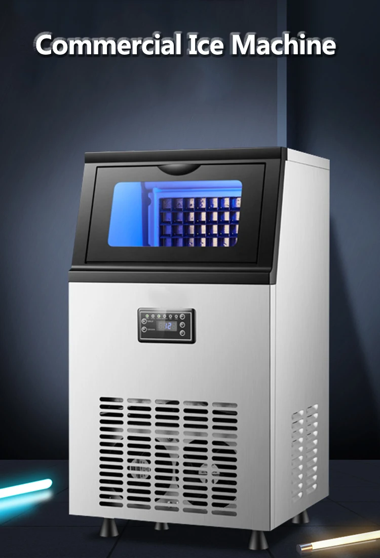 Commercial Electric Ice Maker Custom Power Supply Large Making Ice Machine