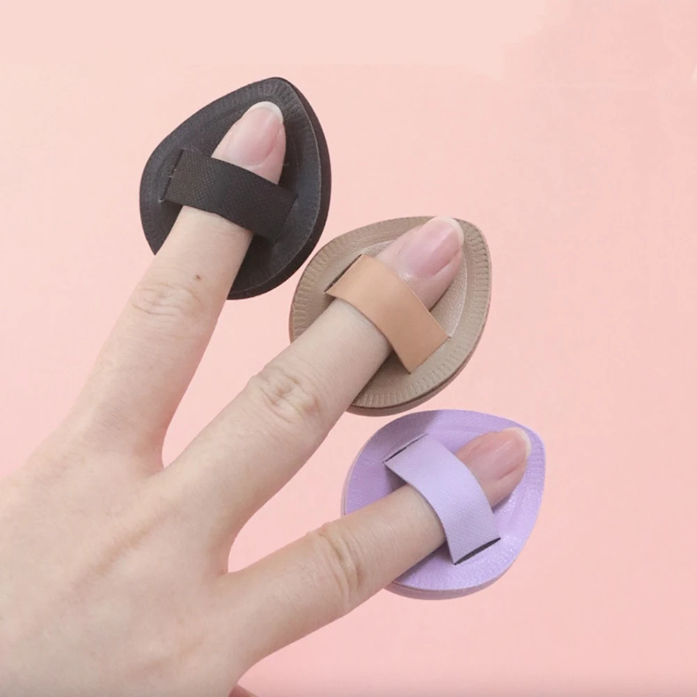 Mini NBR Leather Powder Puff Makeup Soft Foundation Powder Sponge Puff Beauty Tools Makeup Accessories