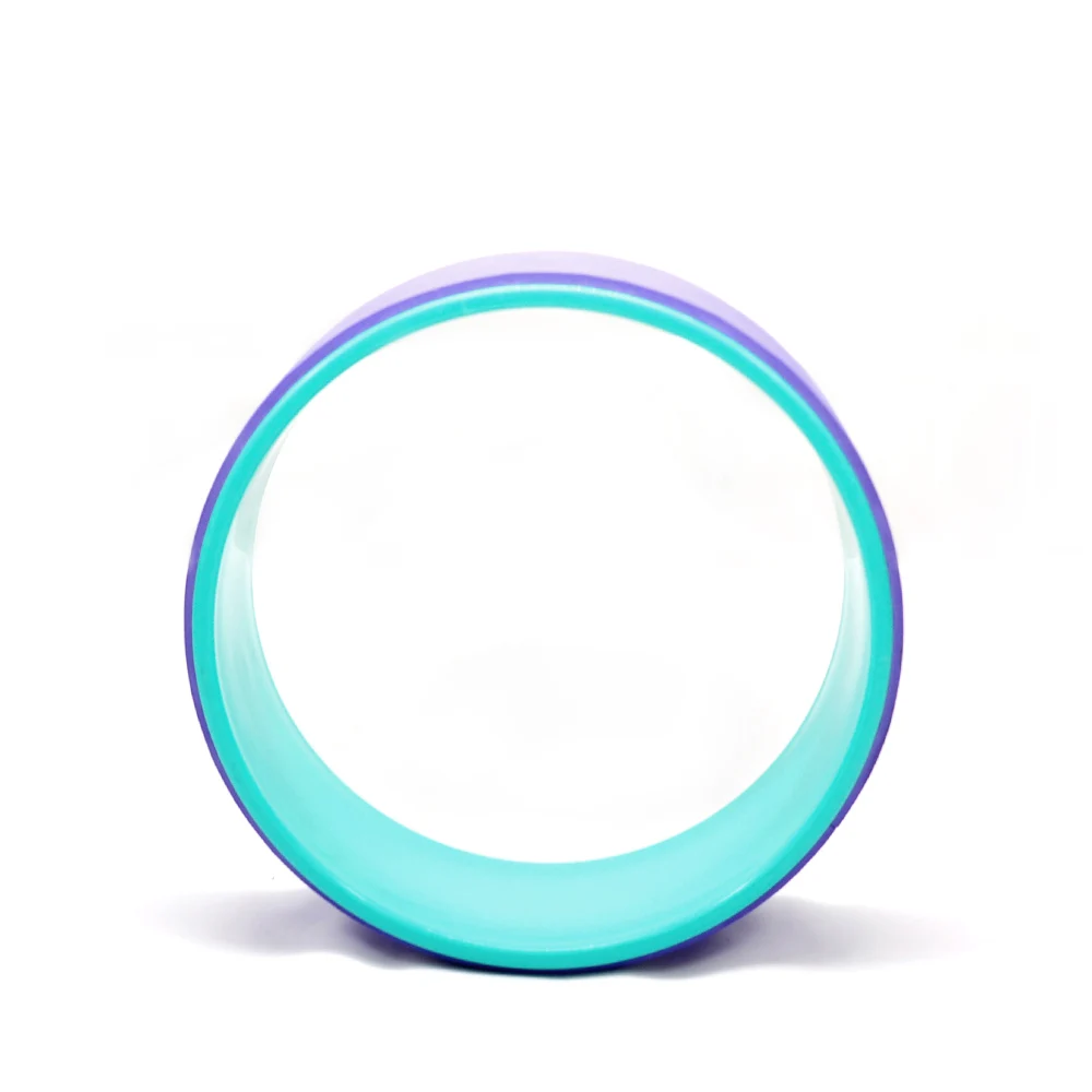 
TPE Yoga Slimming Wheel Custom Color Eco friendly gymnastic rings training yoga wheel 