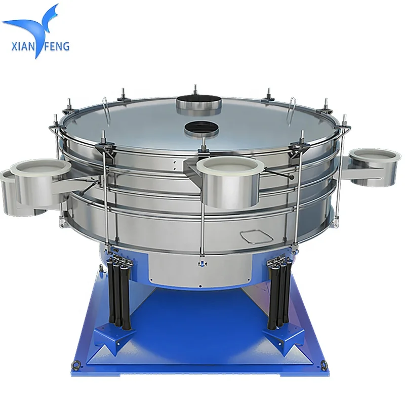 trusted vibration screen washing tumbler machine vibrator for food grade