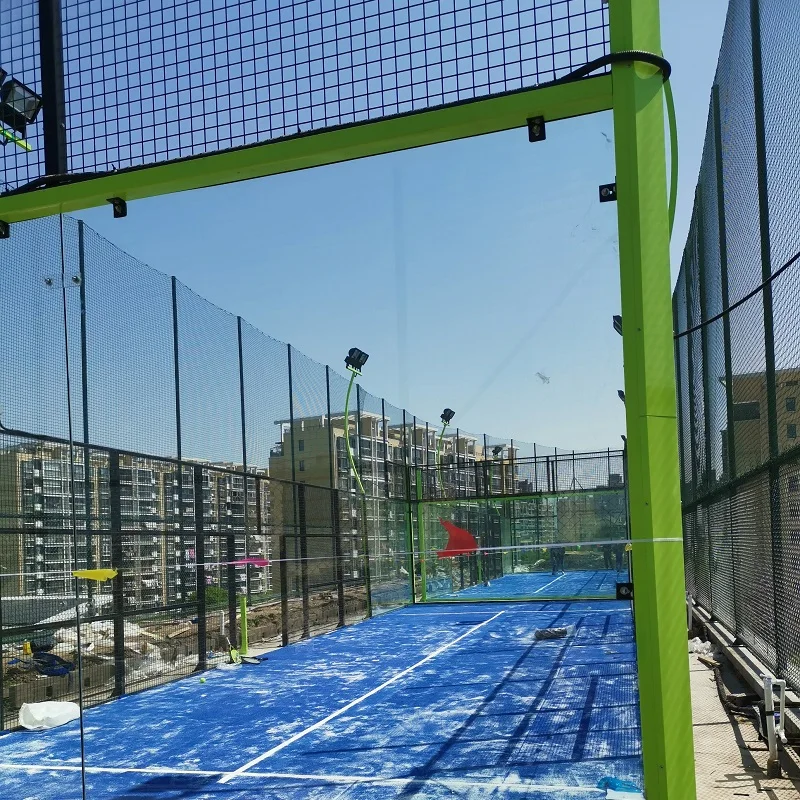 PADEL WORKER 10 years Warranty WPT Approved Factory 2021New Design Hot Sale Panoramic Padel Tennis Court With SGS