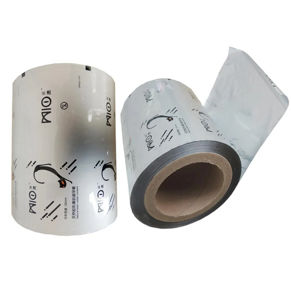 Прямая продажа с завода, цветная ламинирующая пленка, ламинированная упаковка для презервативов