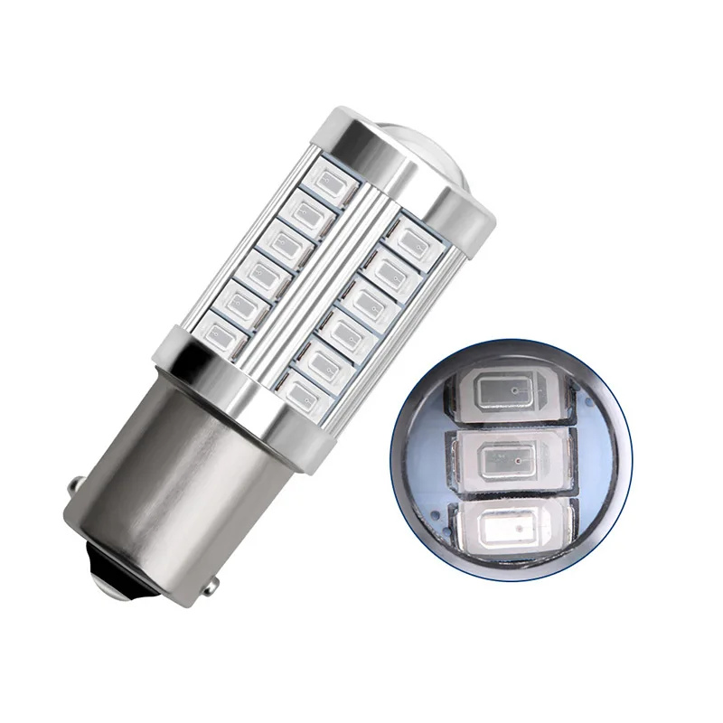 33 SMD Car LED Brake Light 7443 1156 1157 T20 LED auto Car Turn Signal Bulb LED