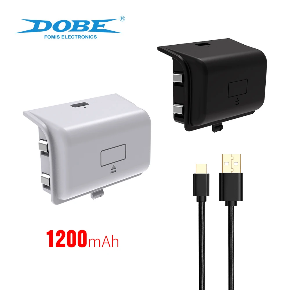 DOBE Factory Direct Supply Battery Pack 1200 mah with Charging Cable for Xbox Series Controller Other Video Game Accessories