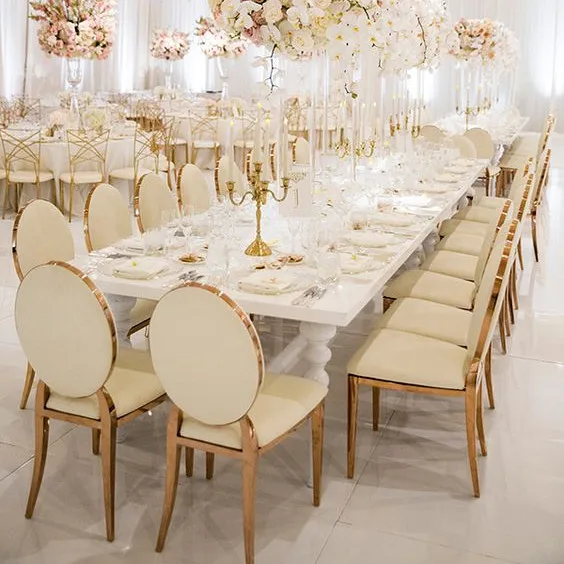 Wholesale banquet party chair commercial furniture Solid hotel event wedding chair