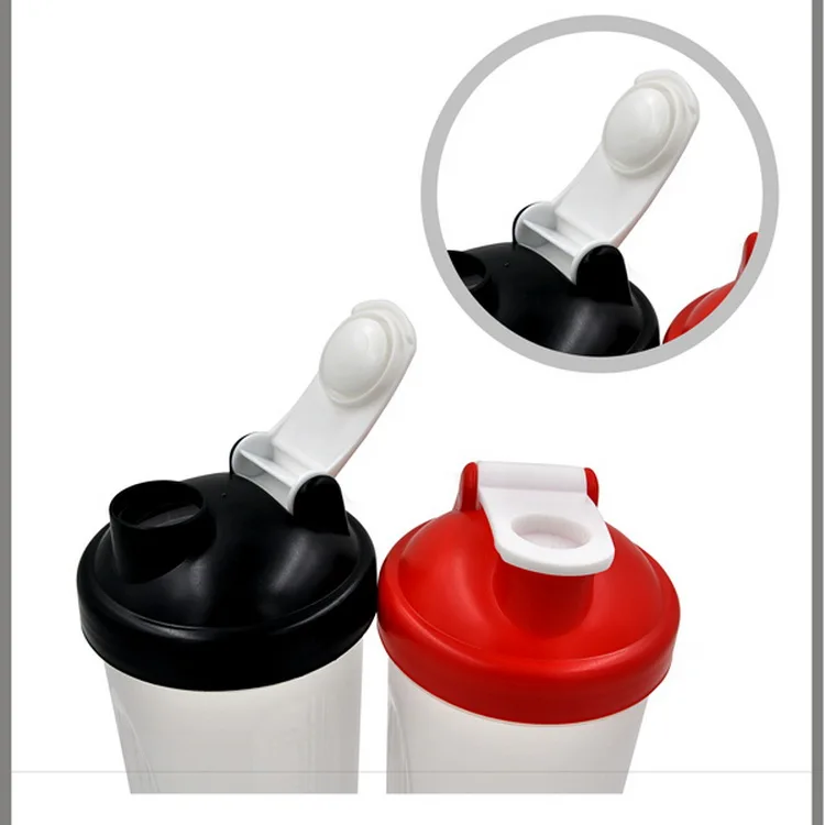 20 Ounce Shaker Bottle | Protein Shaker Cup with Wire Whisk Balls   Protein Shake