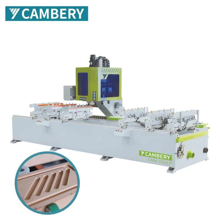 Slot slotting machine for hardwood processing
