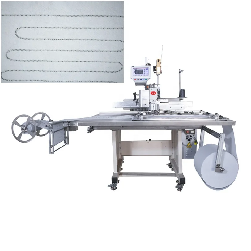 Fully Automatic Electric Heating Mattress Pad Thermal Blanket Carpet Sewing Making Machine