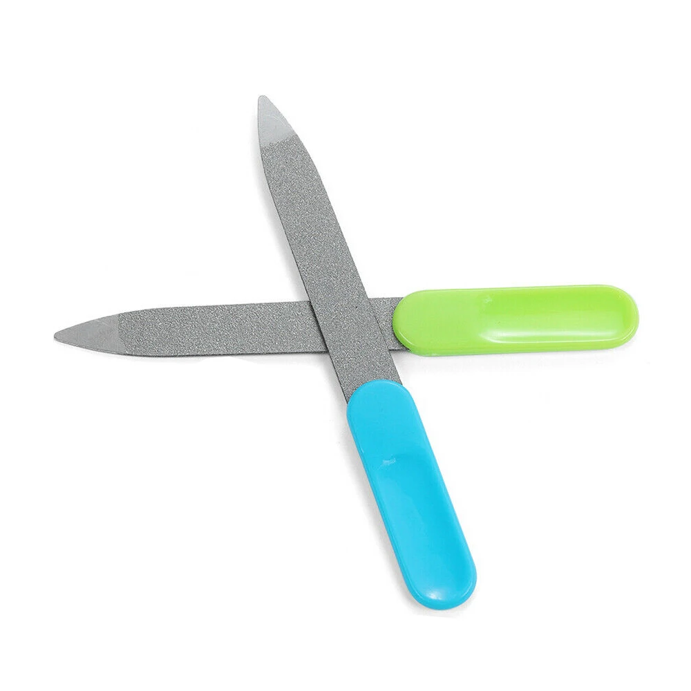 Buy High Quality Glitter Custom label Nail File Tool Nano Glass Buffer Polishing Grinding Beauty Nail Art Manicure Nail Files