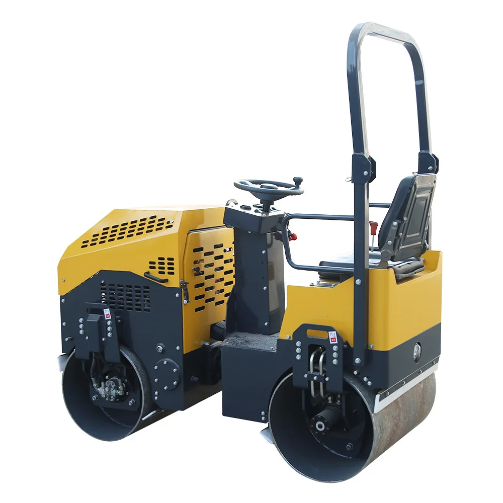 1Ton 2 Ton 3 Ton 4 Ton EPA Euro V High-Quality Double Drum Vibration Road Roller with CE Certificate
