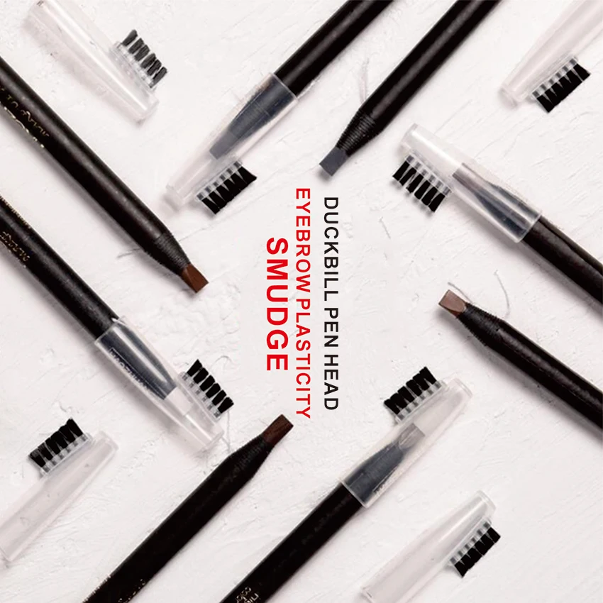 2022 Popular waterproof new trend kind duckbill microblading cosmetic eyebrow pencil