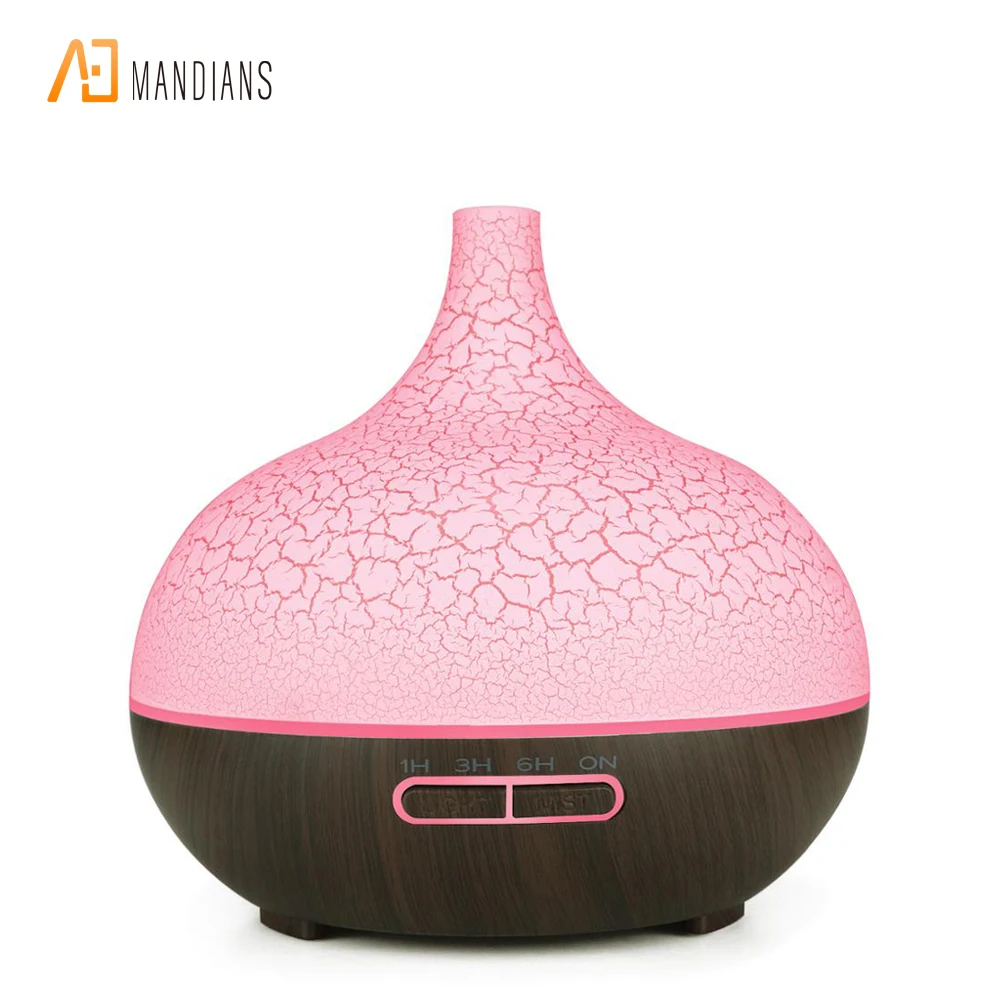 
Crackle Air Humidifier Essential Oil Diffuser 400ML Ultrasonic Cool Mist Maker Fogger Humidifier Electric Aroma Diffuser 