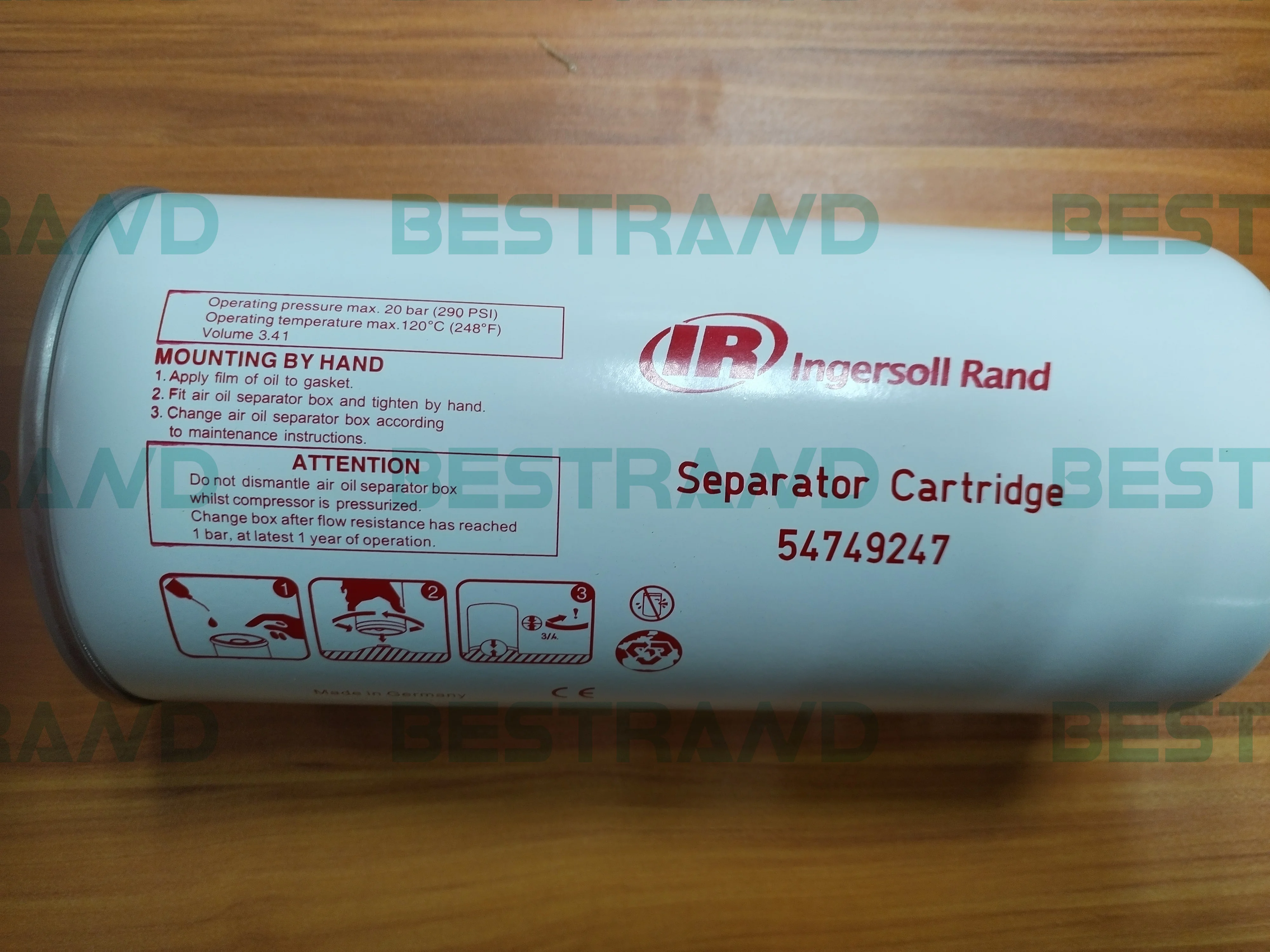 54749247 Oil Filter for Ingersoll Rand Air Compressors Spare Part