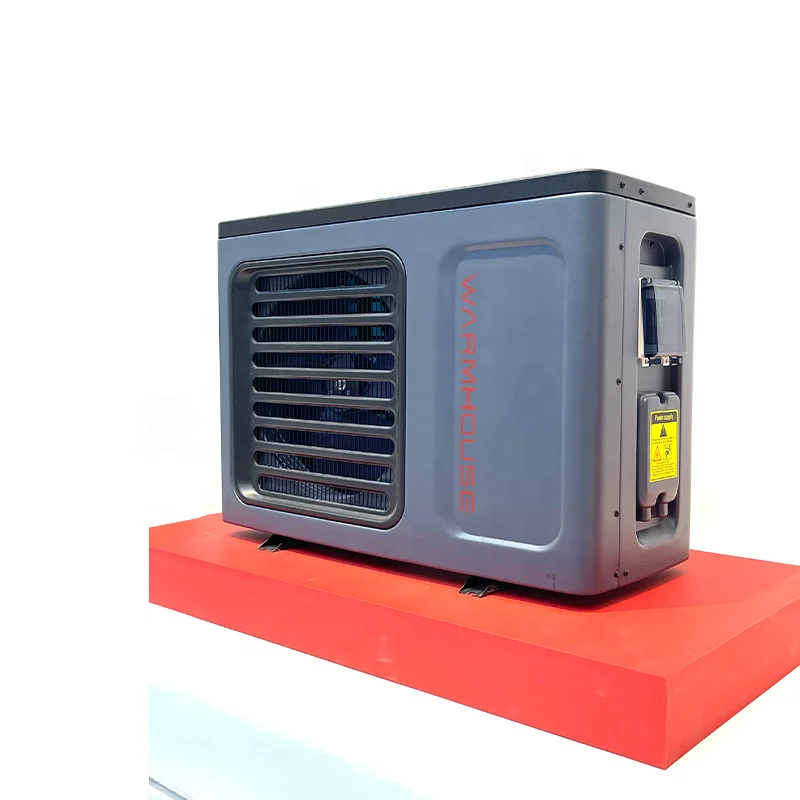 Warmhouse Pool Heater 8kW 9kW 17kW 19kW 22kW 26kW air to water pool heat pump DC inverter R32 Wifi for inground swimming pool