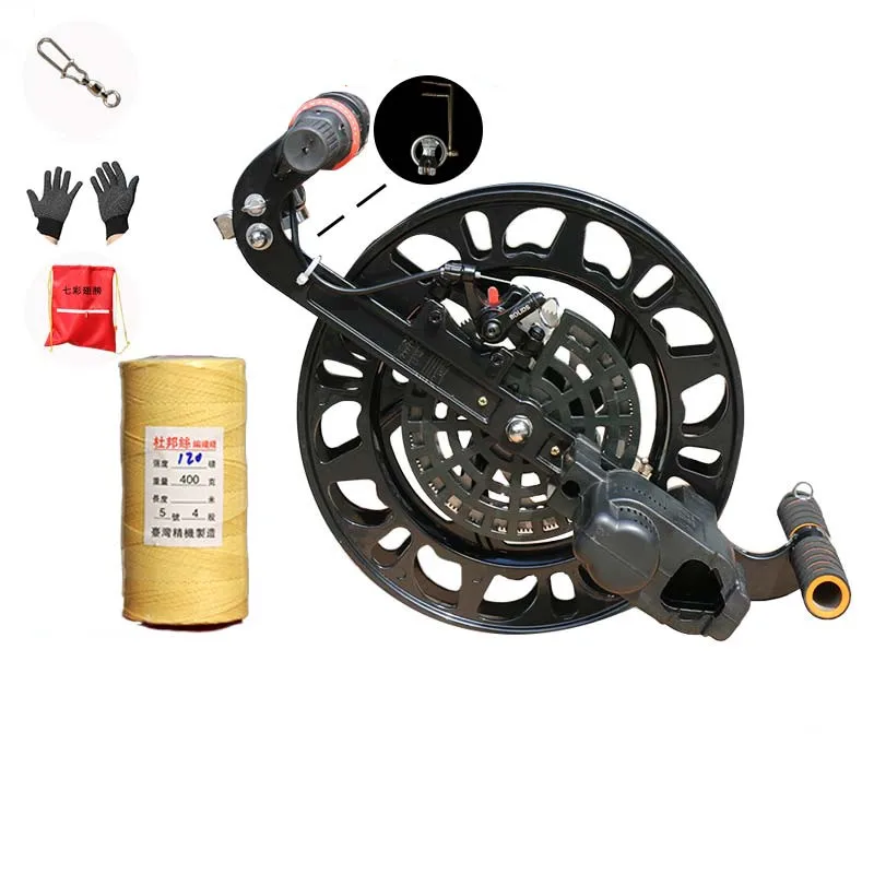 The most beautiful kite special flying device kite wheel kite plate without thread