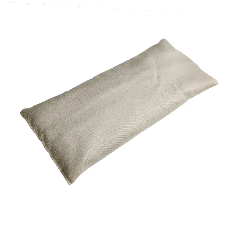 Anti dust mite customized size cotton relieve fatigue warm cold compress seed stuffed yoga eye pillow