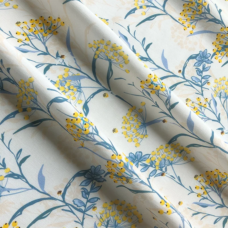 Factory direct sale Fashion new design Digital printed fabric Dress female loading The fabric