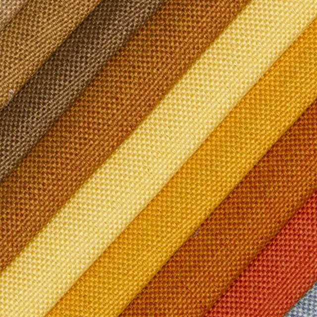 Вязаная ткань, скрепленная Полиэстеровая мебельная ткань для дивана, ткань для дивана из полиэстера и льна
