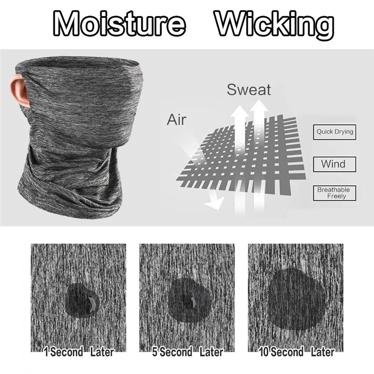 
Ice Silk Cooling Outdoor Sports Riding Mask Head Cover Motorcycle Cycling Half Face Mask Dust Sunscreen Neckerchief Riding Mask 