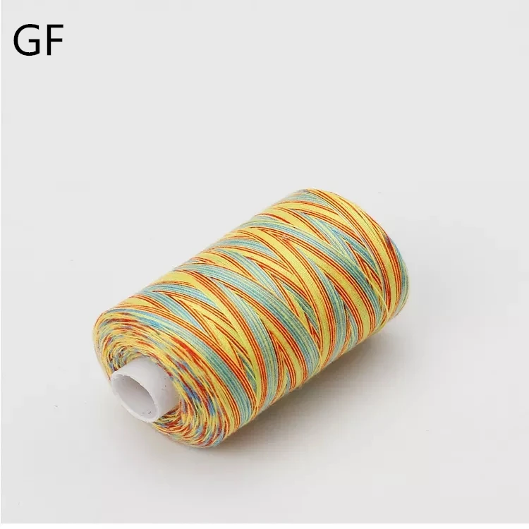 Wholesale Household 1000yards Per Spool Sewing Machine Thread  402  Colorful 100% Polyester Thread For Sewing