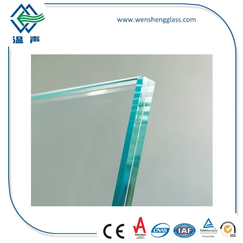 Glass Manufacturers 3mm-12mm White Float Glass Wholesale Tempered Low Iron Bulletproof Glass Kitchen Decoration Flat Solid