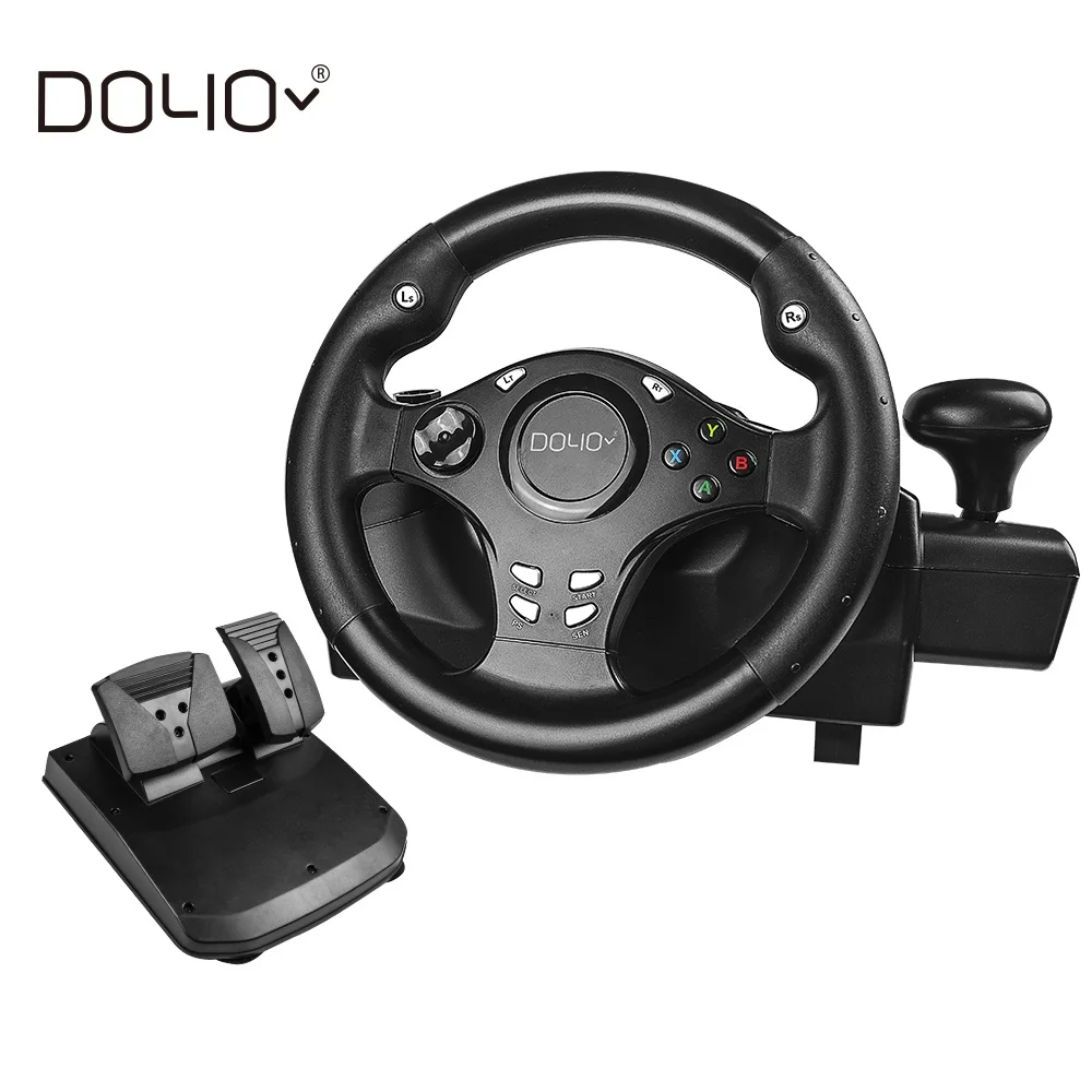 270 Degree Driving Force Gaming Racing Steering Wheel for  PC / Xbox One / Series X S /360/ PS4 / PS3 / Switch