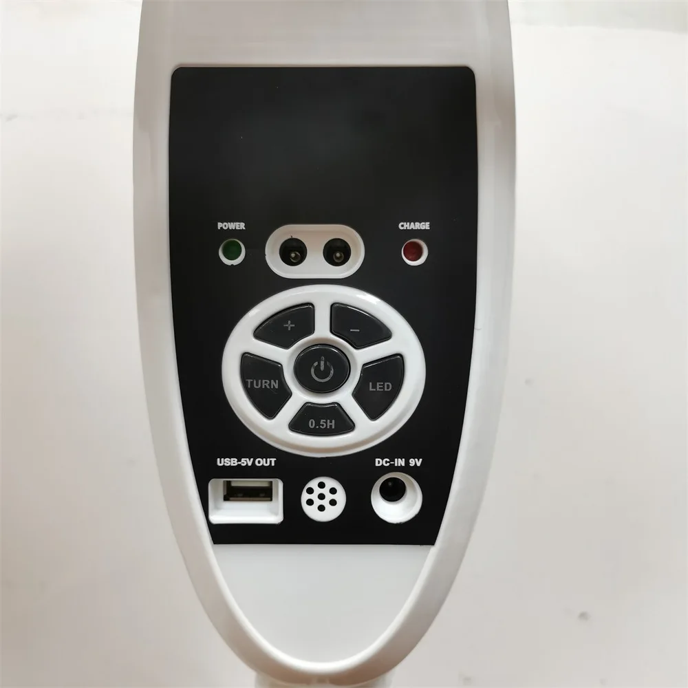 16-inch floor charging vertical fan with solar panel remote control indoor outdoor emergency solar ceiling fan