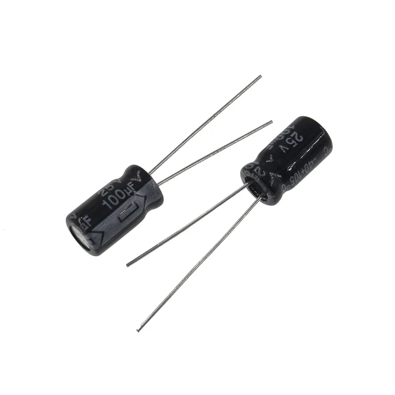 25V 10uF 22uF 33uF 47uF 100uF 220uF 330uF 470uF 680uF 1000uF 1500uF 2200uF 3300uF 4700uF 6800uF 10000uF Electrolytic Capacitor