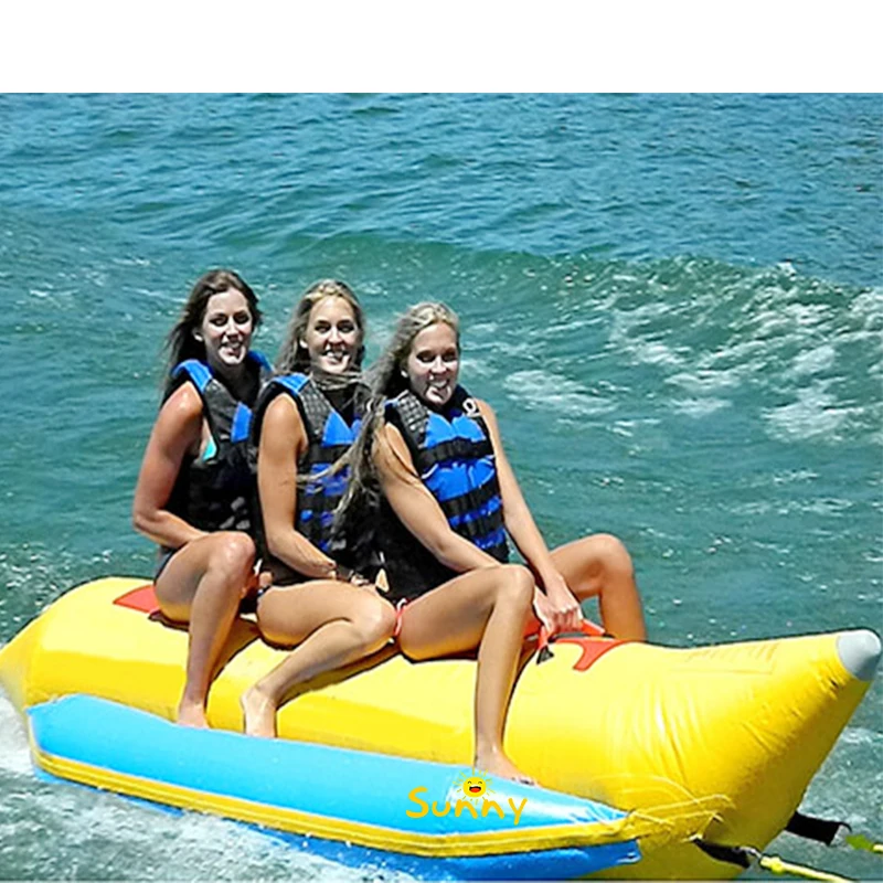 Высококачественная надувная водяная буксирная Банановая лодка Санки fly fish водные виды спорта