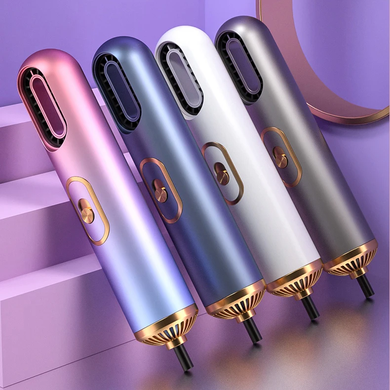 Professional One Step Electric High Power Blow Negative Ion Hot Air Comb Brush 3 in 1 Hair Dryer and Fluffy