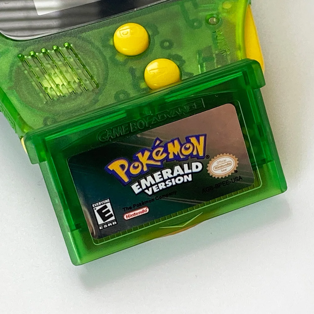  5 видов игровых картриджей для карт серии pokemon gbc игры мальчиков картриджи GBA